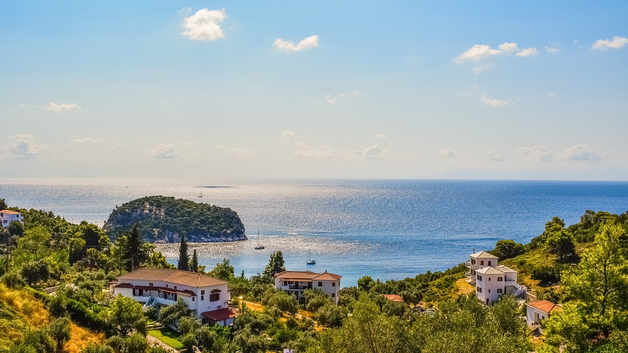 sea horizon summer free photo