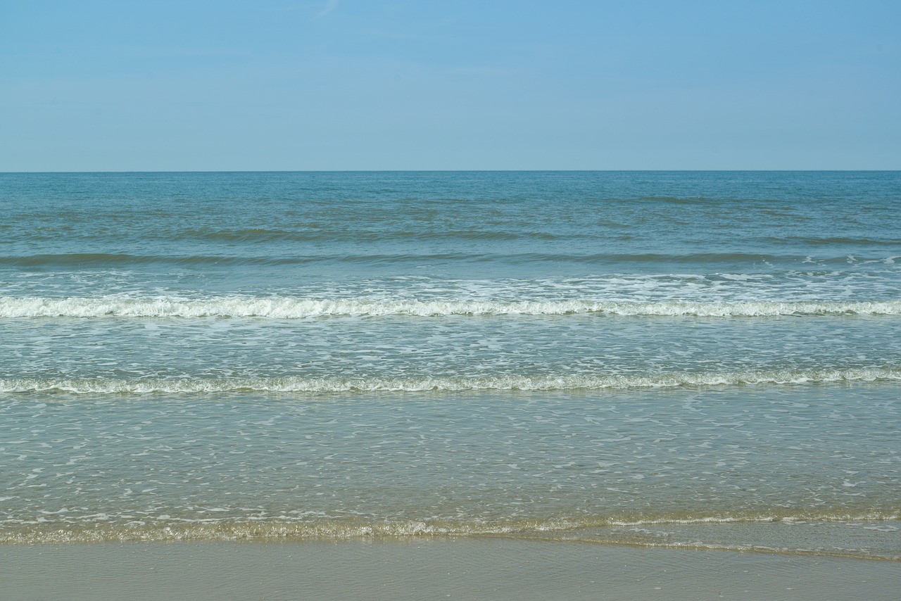 sea waves sand free photo