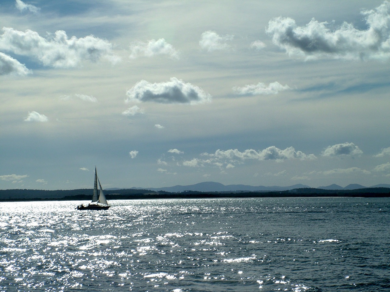 sea boat ocean free photo