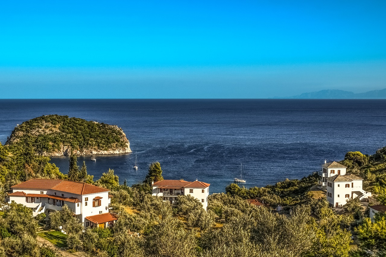 sea horizon summer free photo