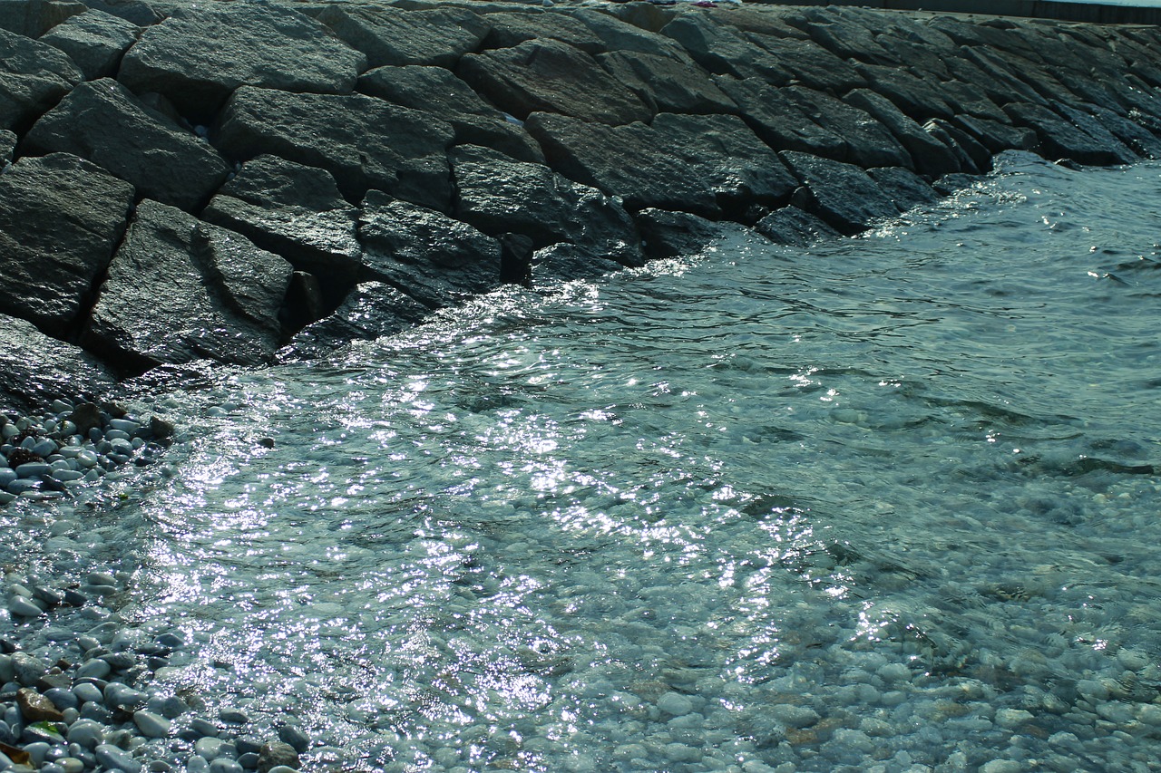 sea water surface ishigaki free photo