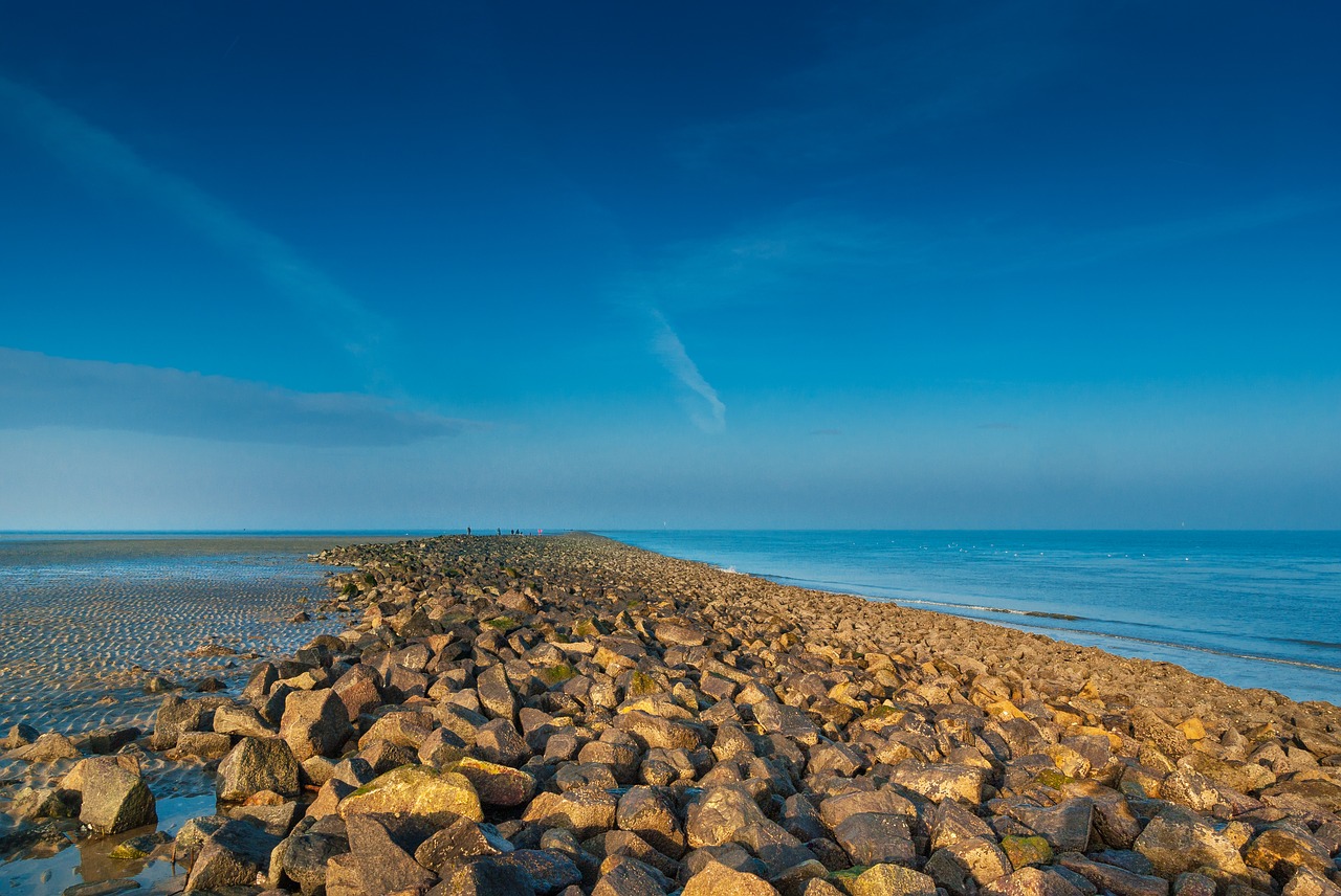 sea cuxhaven beach free photo