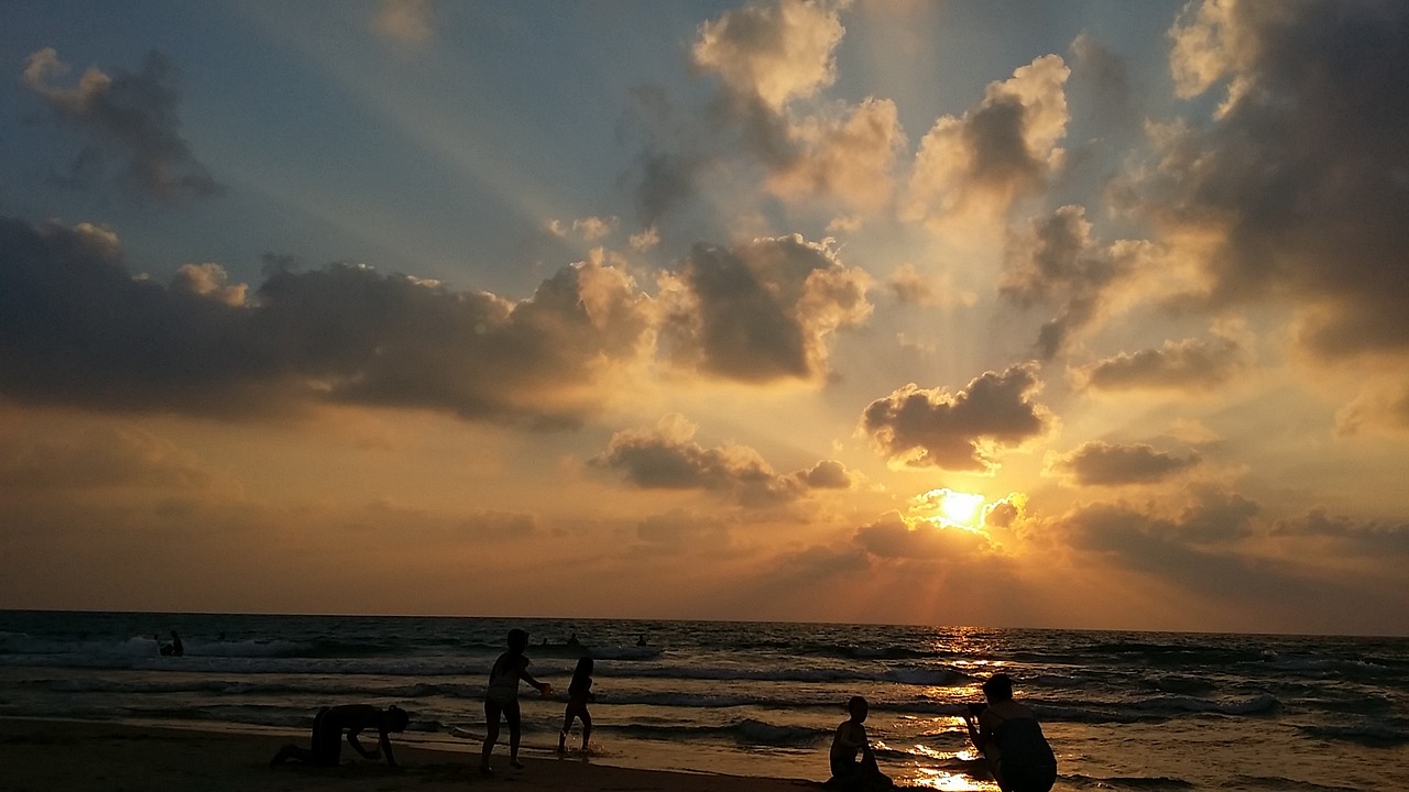 sea sun israel free photo
