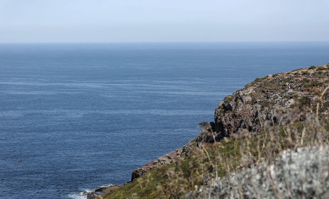 sea cliff coastline free photo