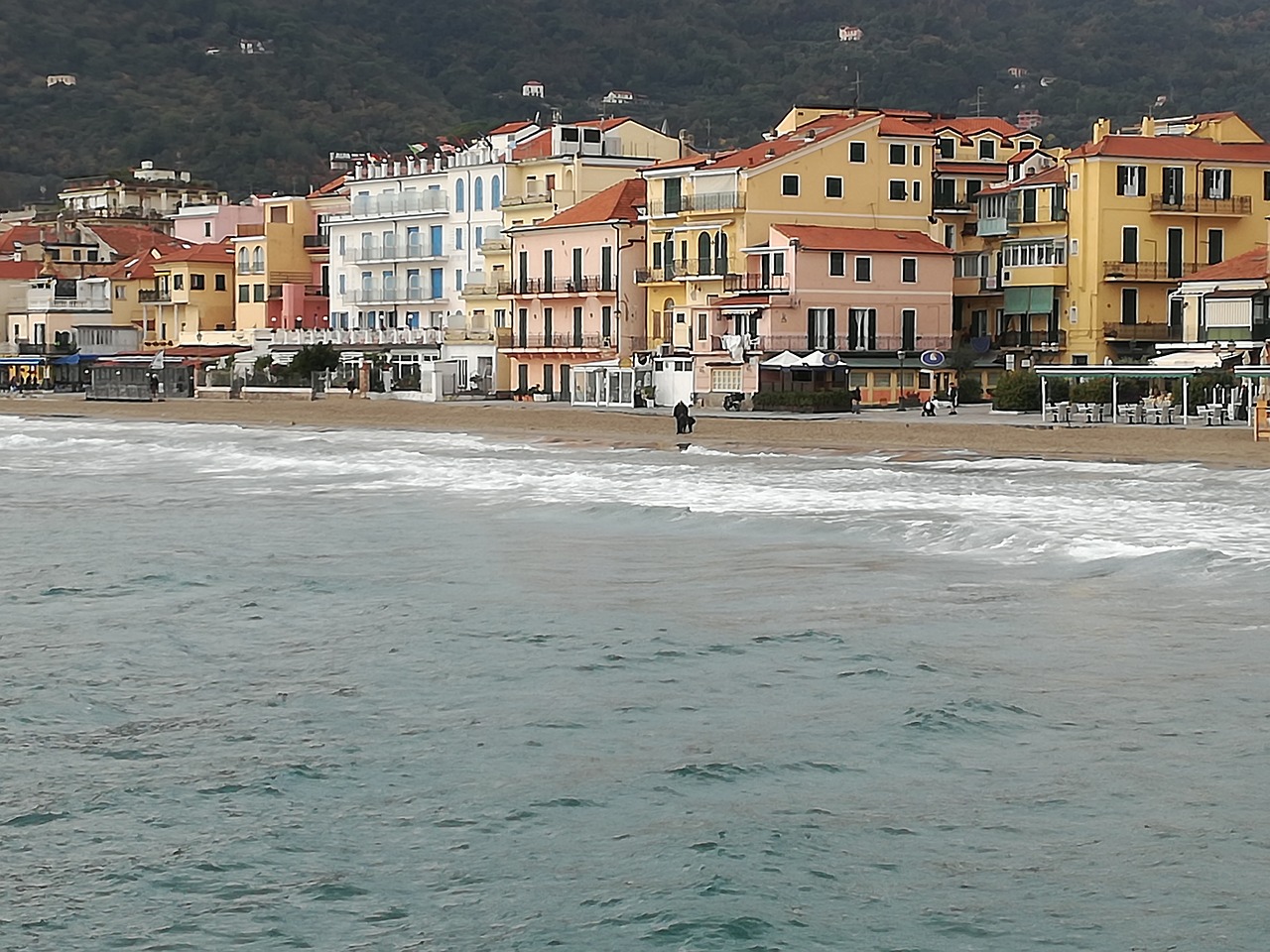 sea liguria italy free photo