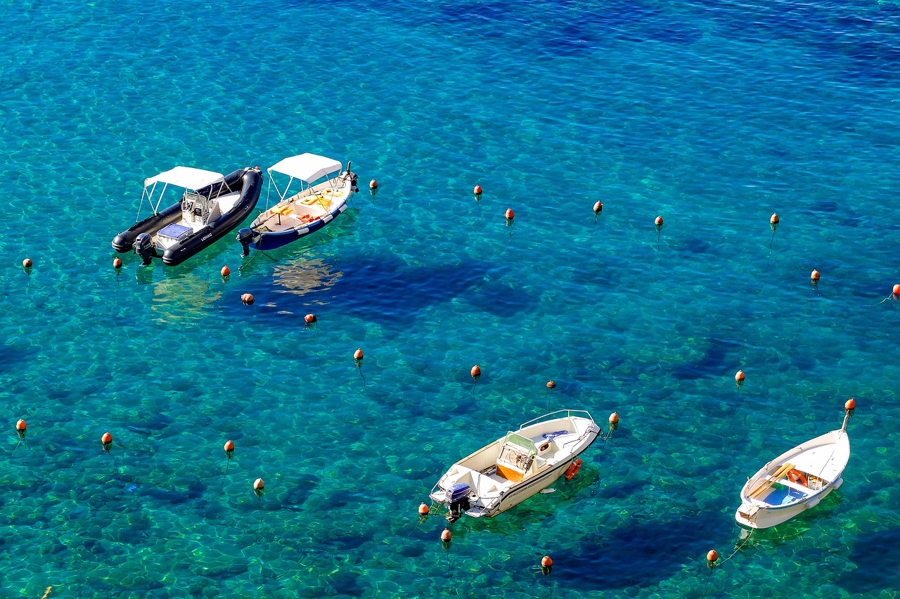 sea mediterranean italian coast free photo