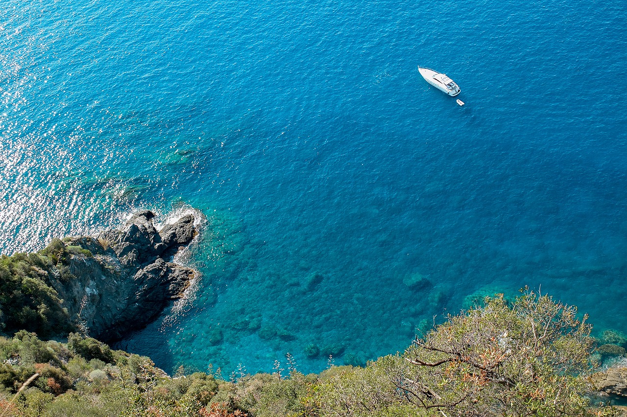 sea mediterranean italian coast free photo