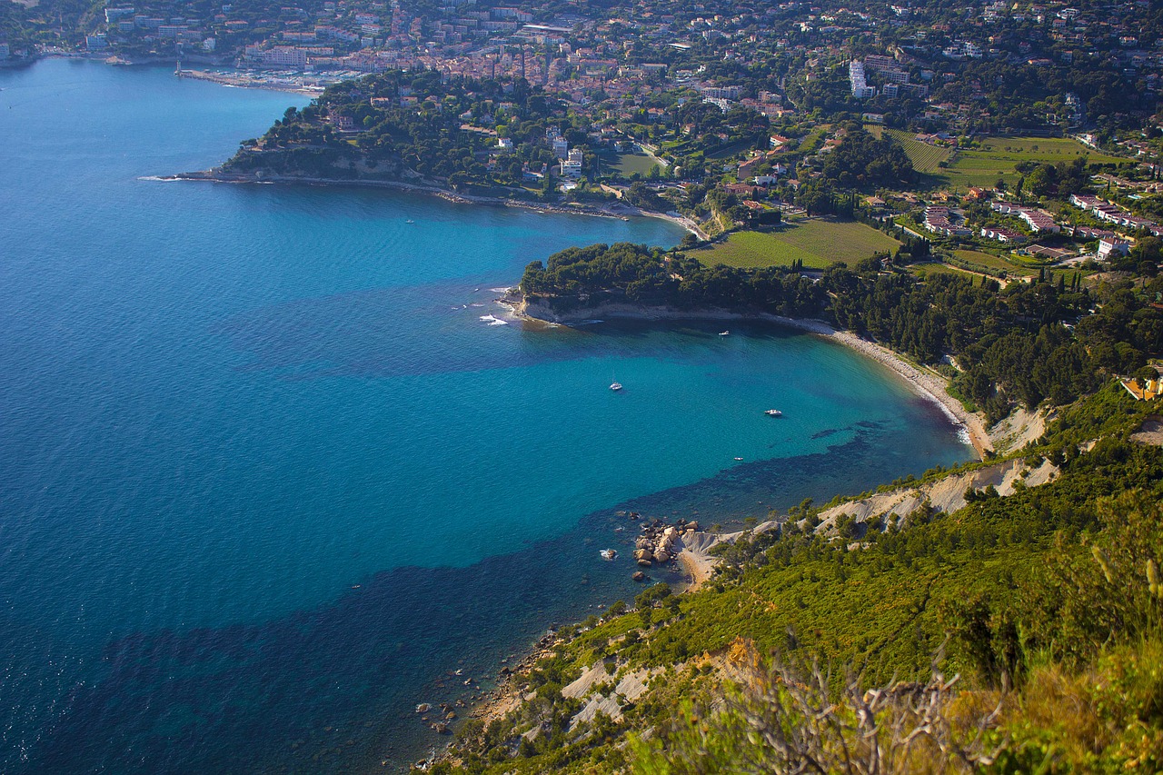 sea blue provence free photo