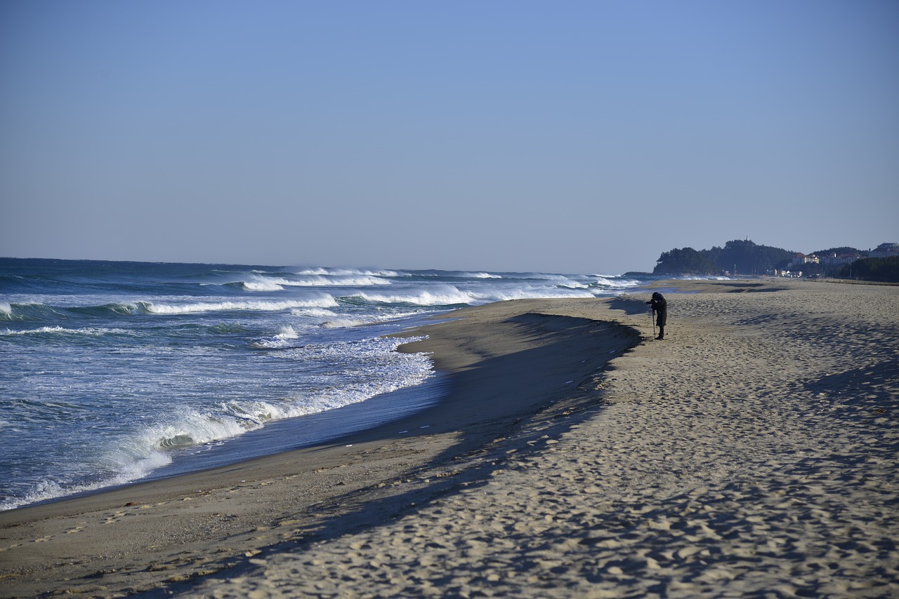 sea the body of water beach free photo