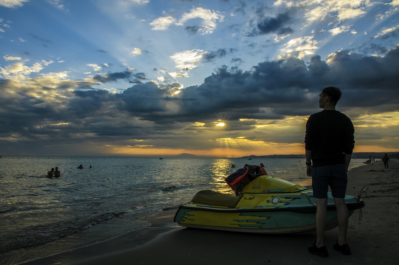 sea cano sunset free photo