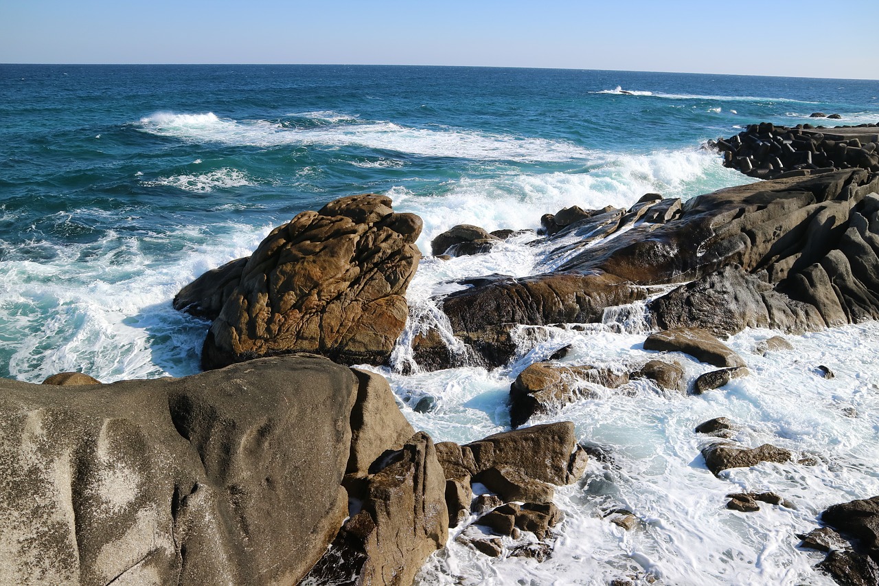 sea the body of water coast free photo