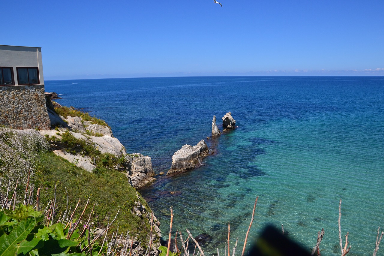 sea  sicily  palermo free photo