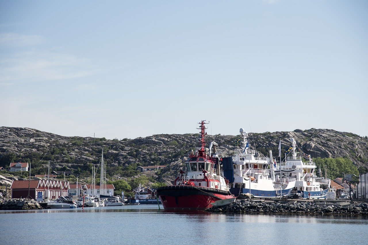 sea  port  summer free photo