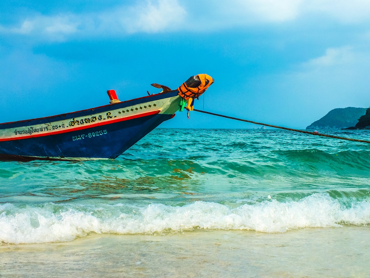 sea beach boat free photo