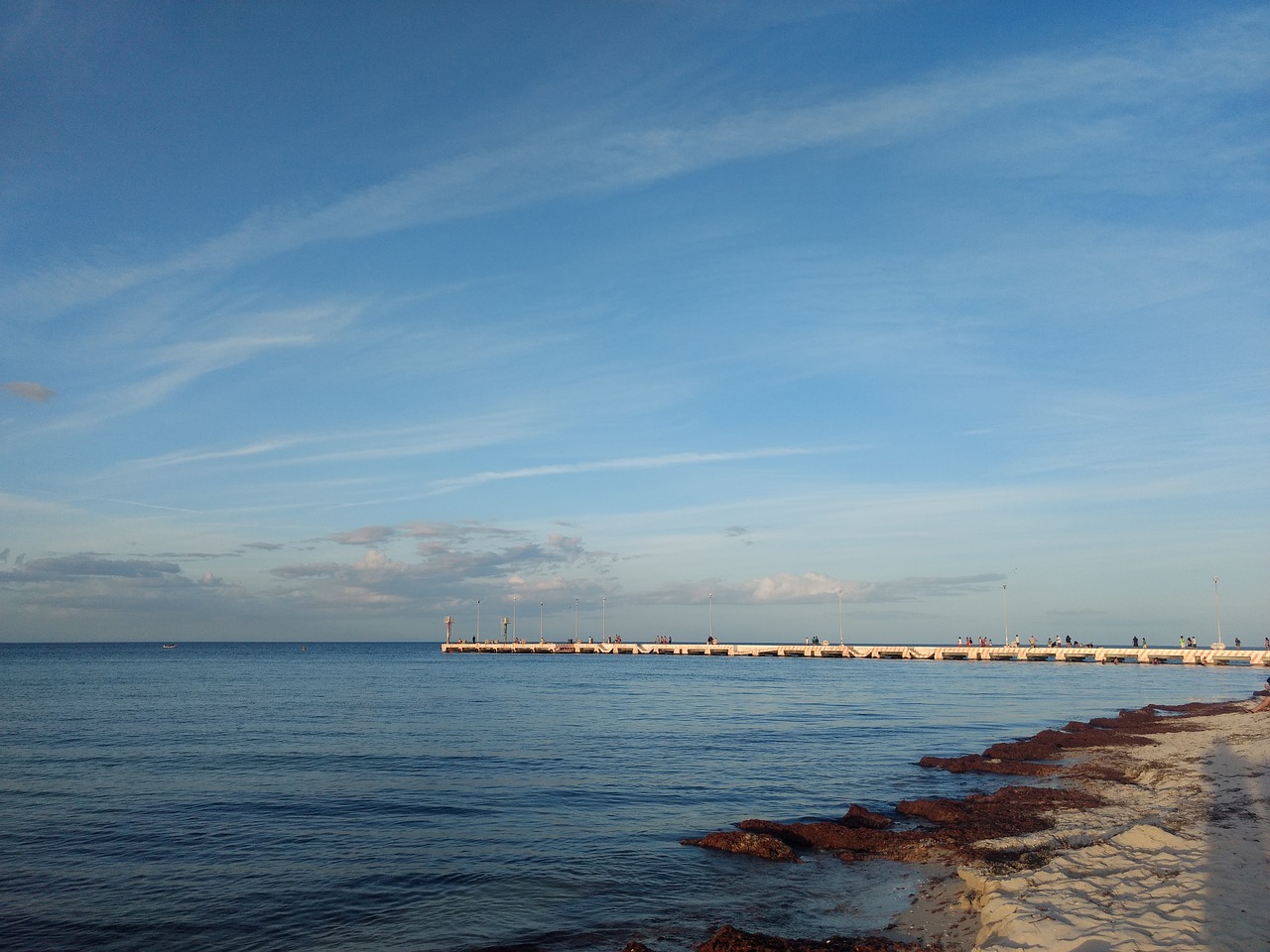 sea  sky  peaceful free photo