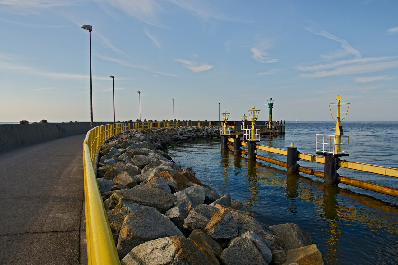 sea  breakwater  poland free photo