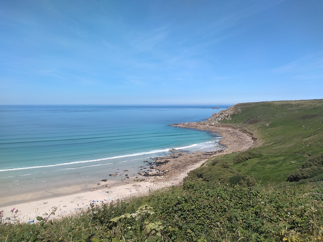 sea  cornwall  surf free photo