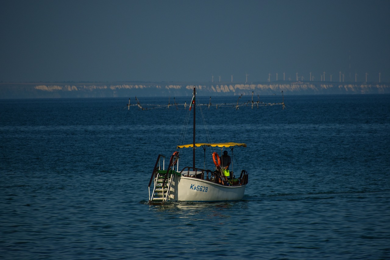 sea  boat  fishing free photo