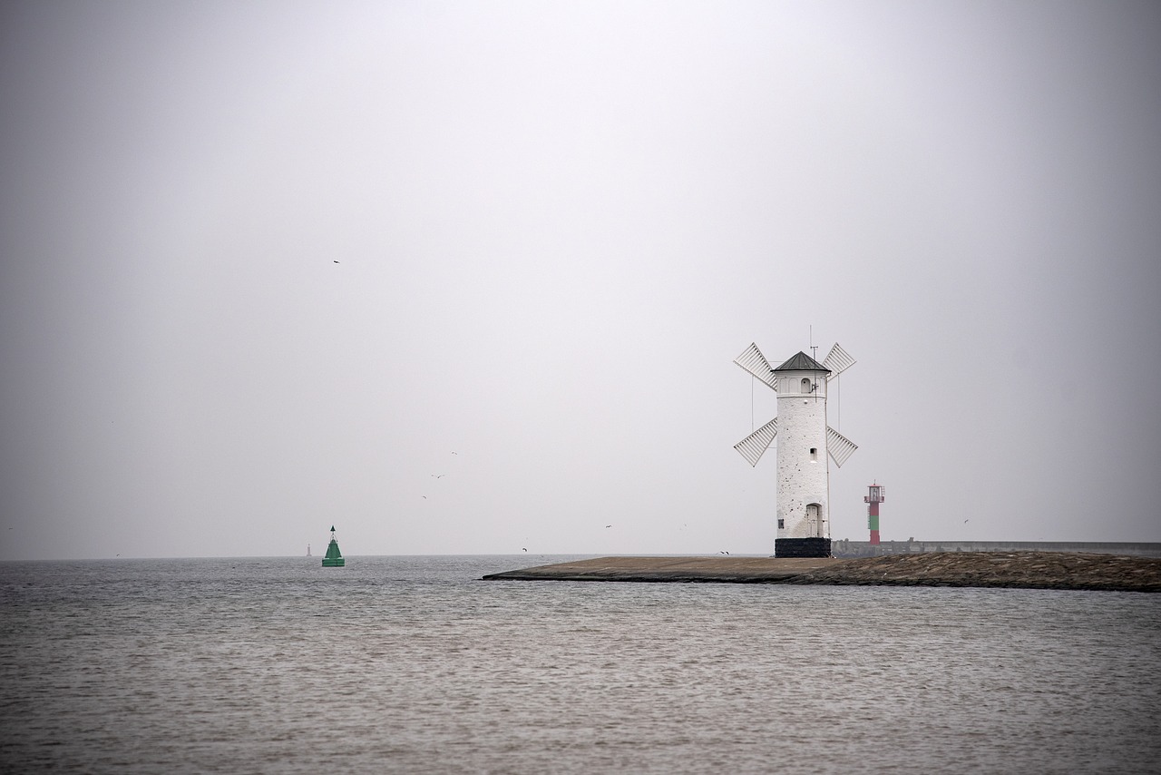 sea  lighthouse  water free photo