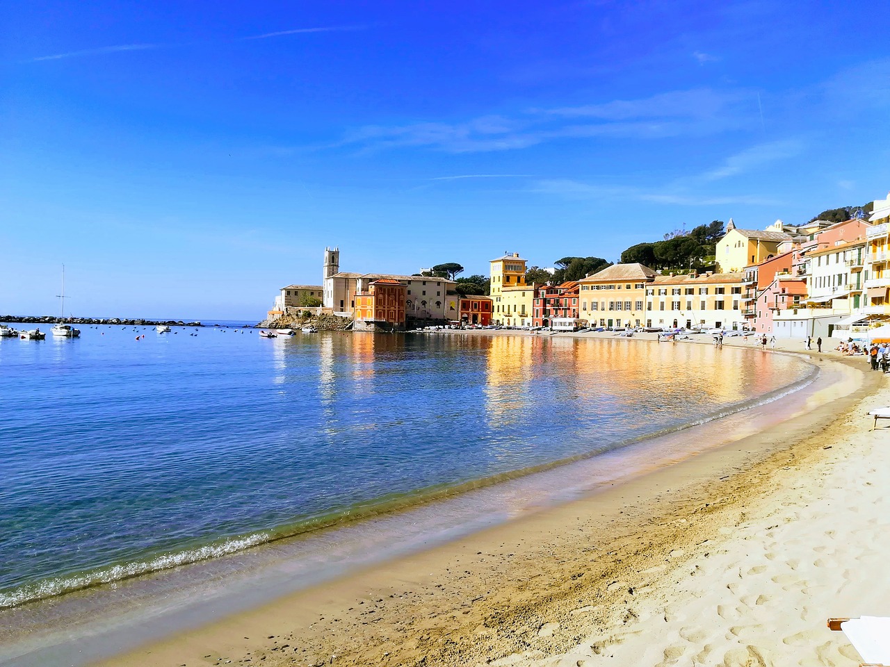 sea  liguria  summer free photo