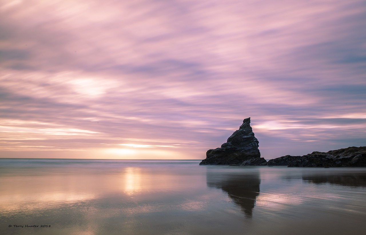 sea  sky  rock free photo