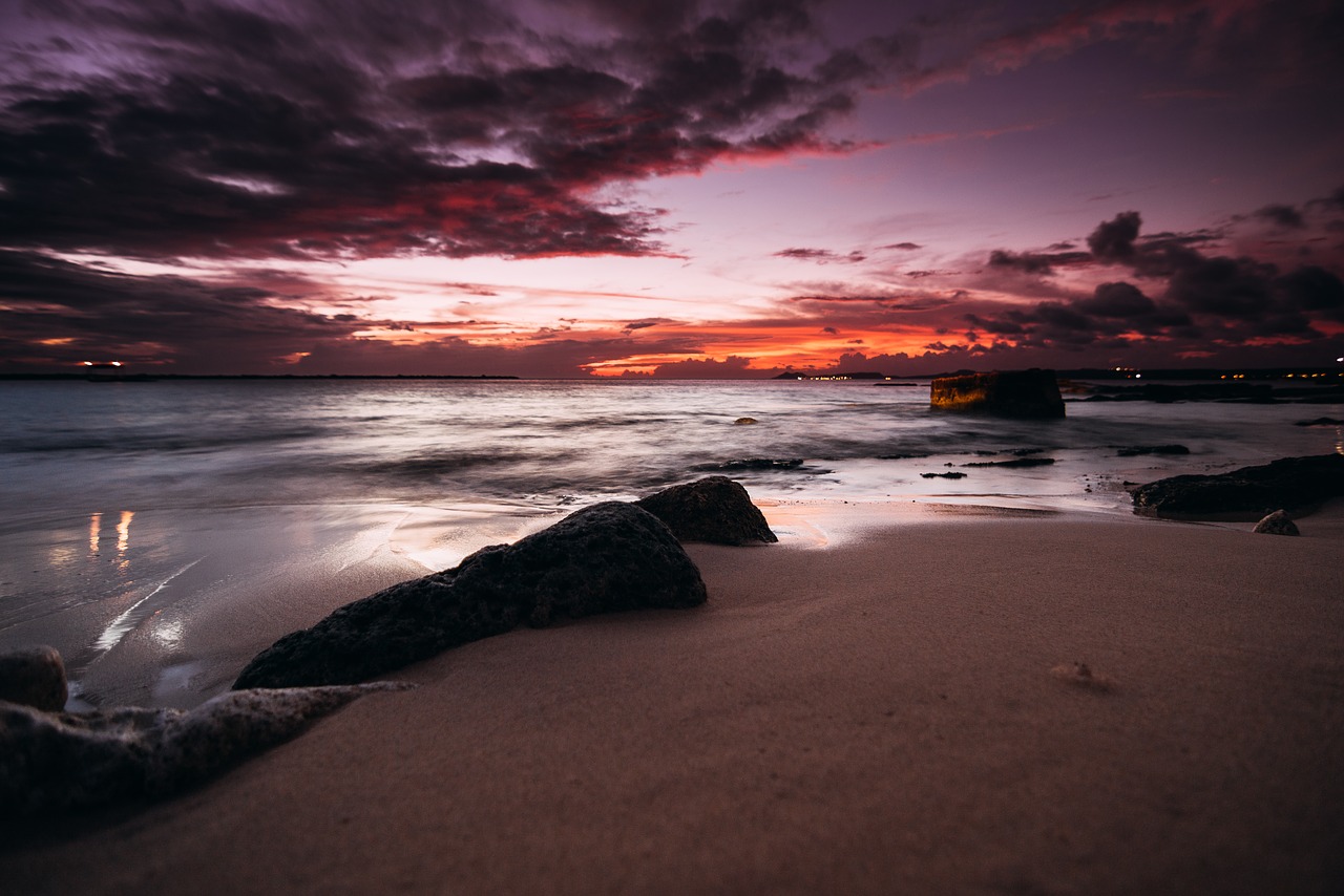 sea  caribbean  beach free photo