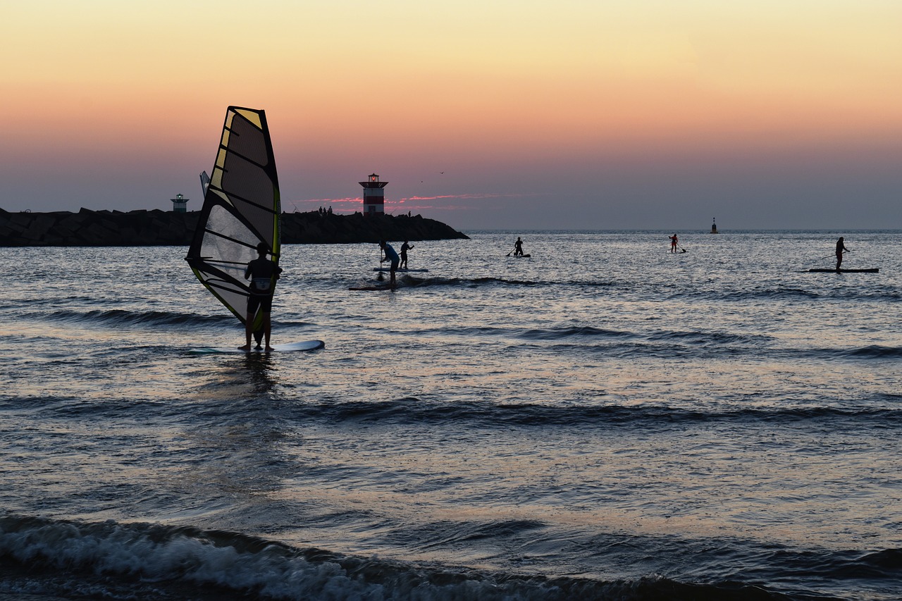 sea  water  sunset free photo