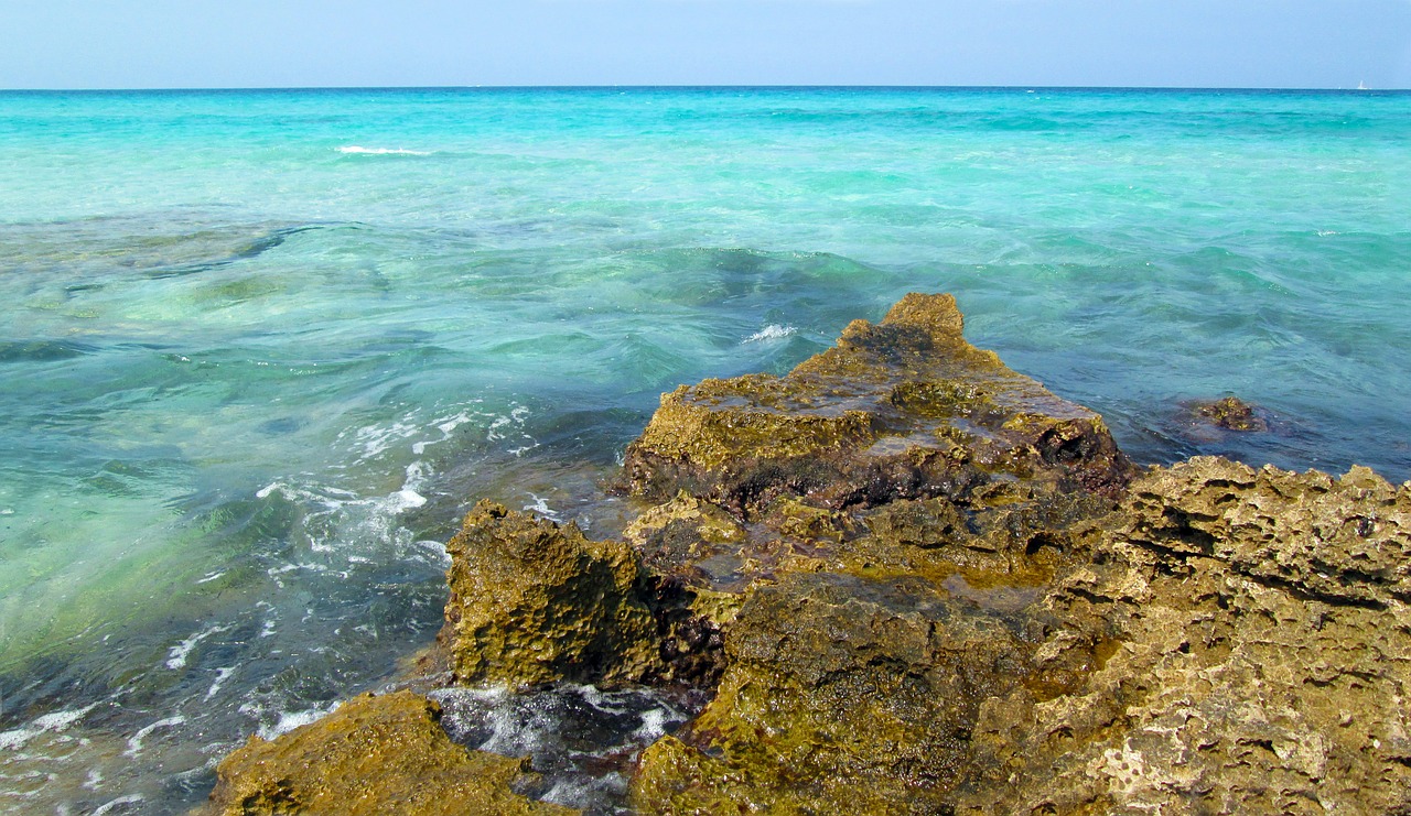 sea rocks beach free photo