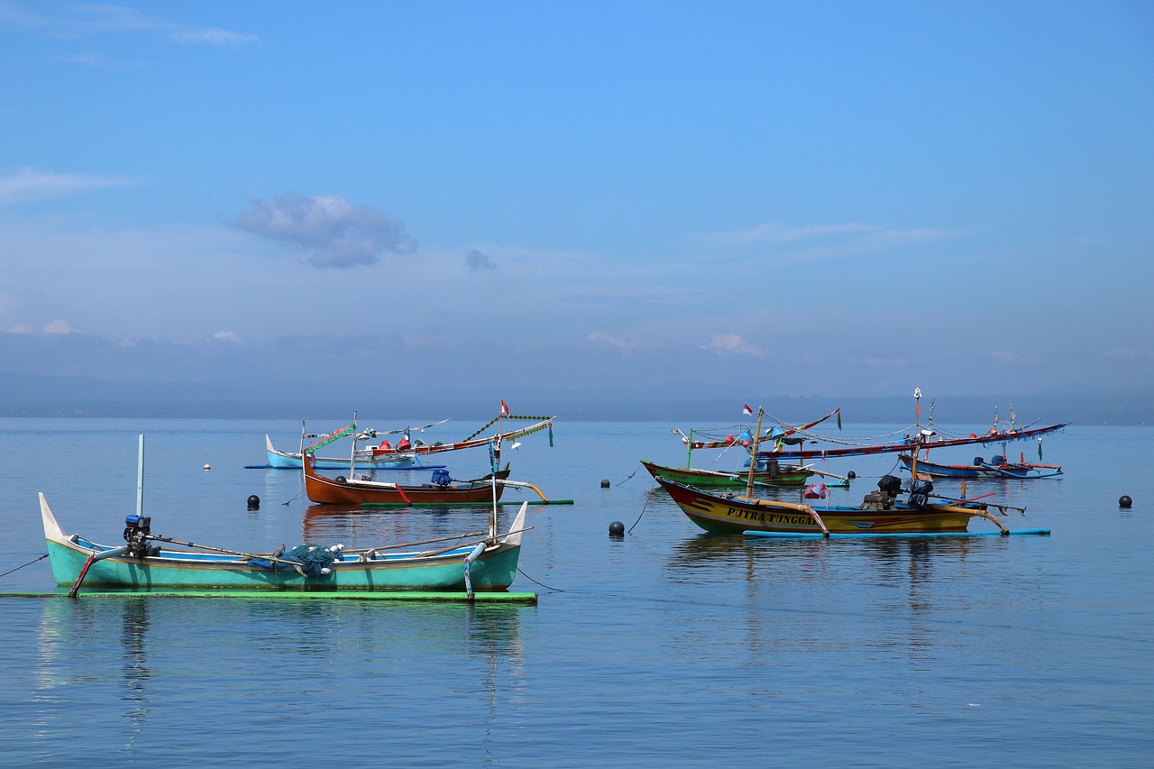 sea  fishing  boats free photo