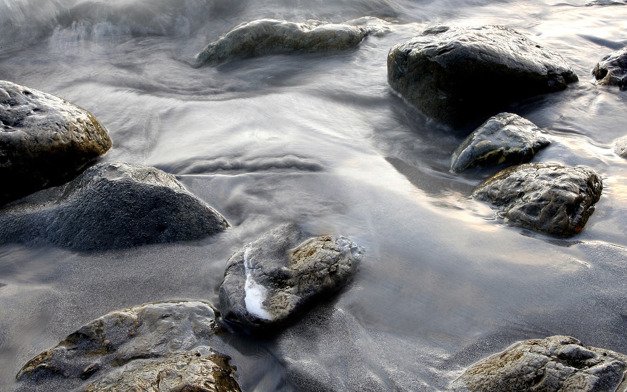 sea  stones  water free photo