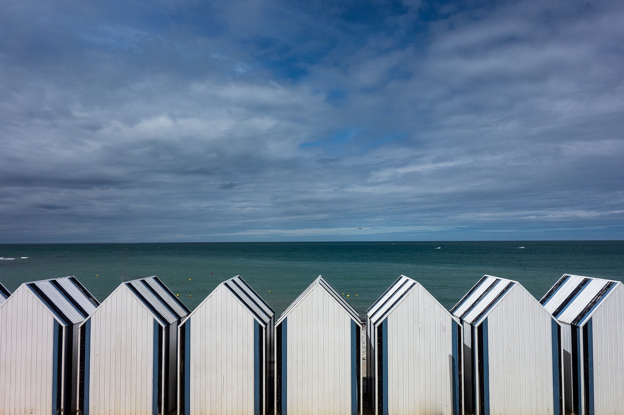 sea  cabin  blue free photo