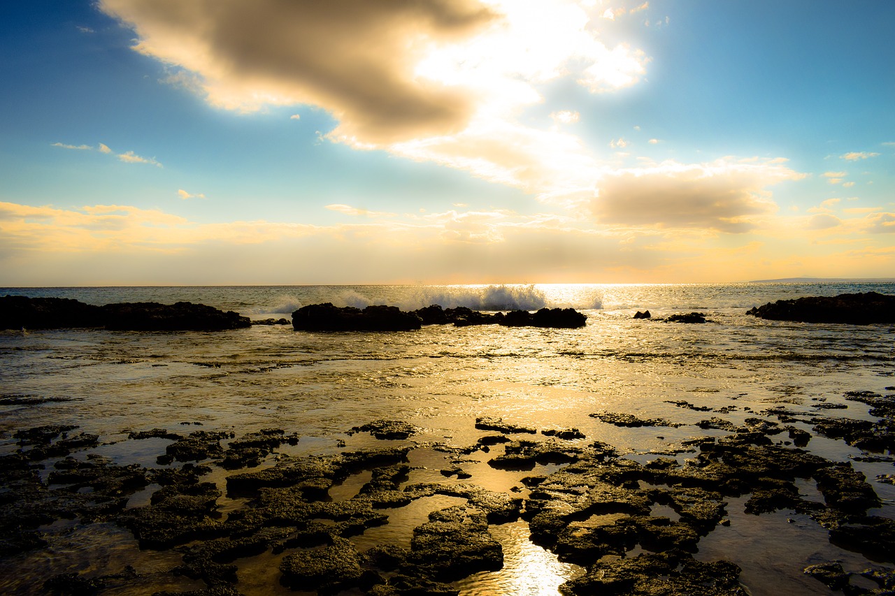 sea  sky  clouds free photo