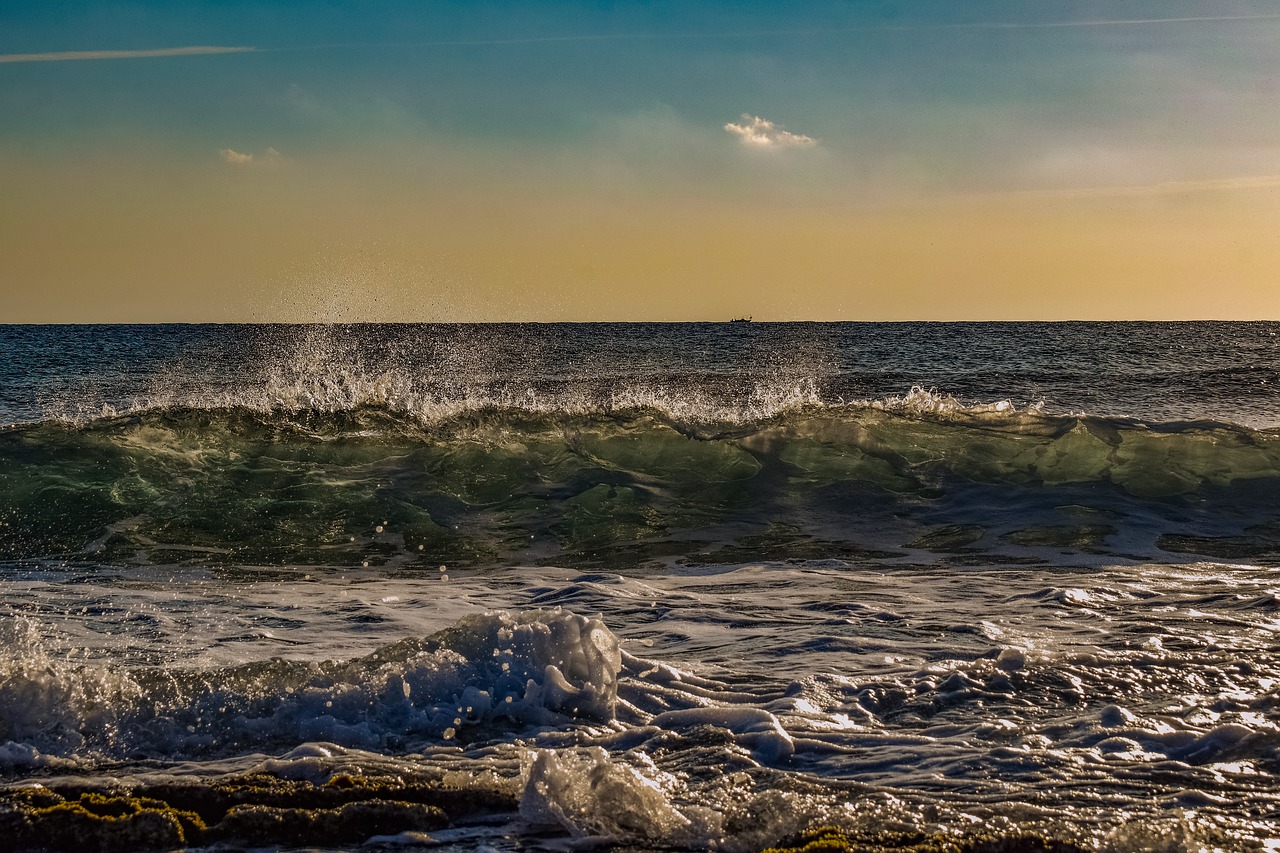 sea  sky  clouds free photo