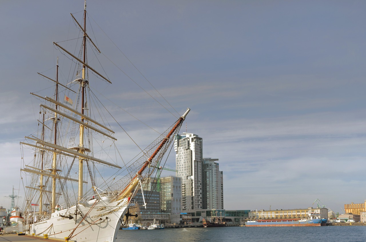 sea  sailing ship  the coast free photo