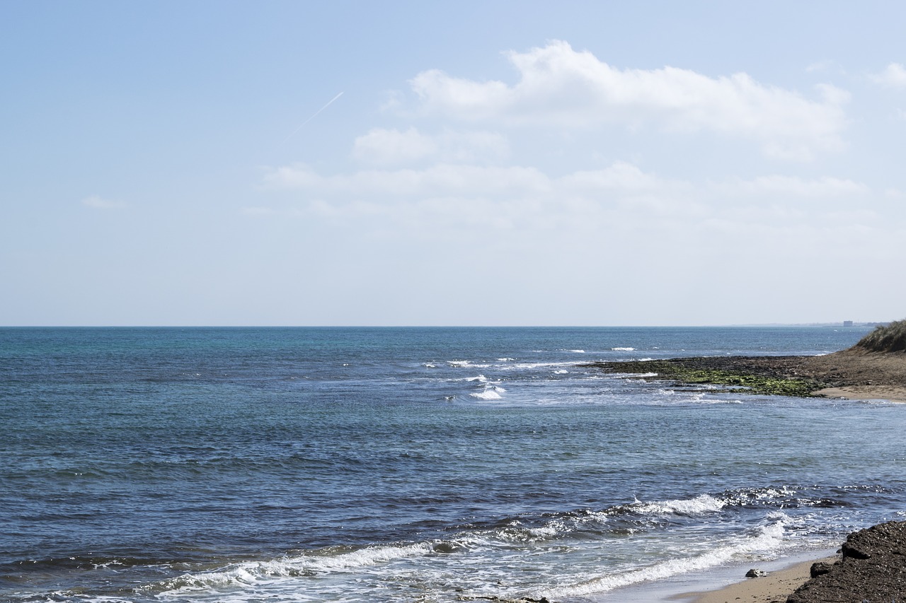 sea  clouds  sky free photo