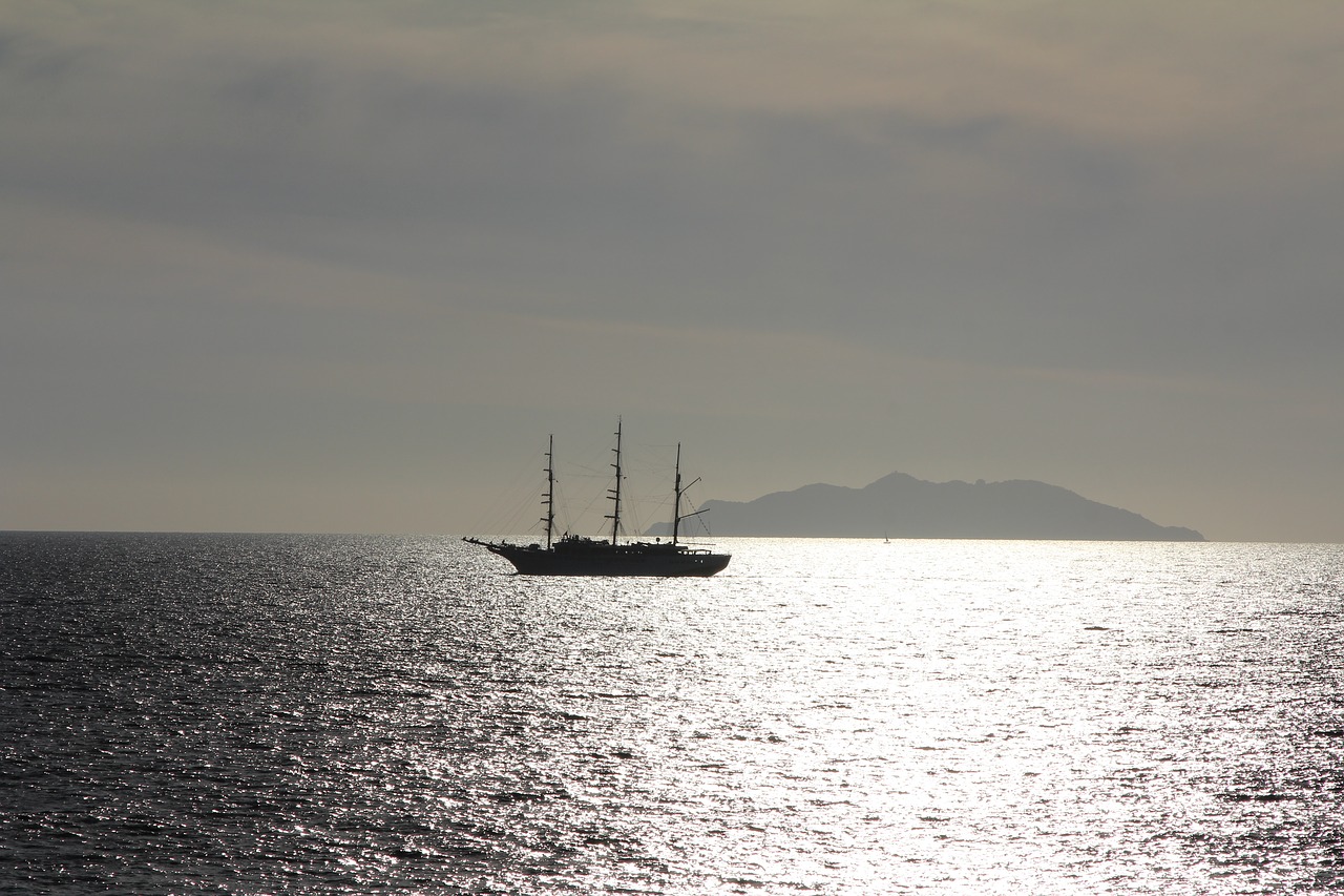 sea  sailing vessel  mirroring free photo