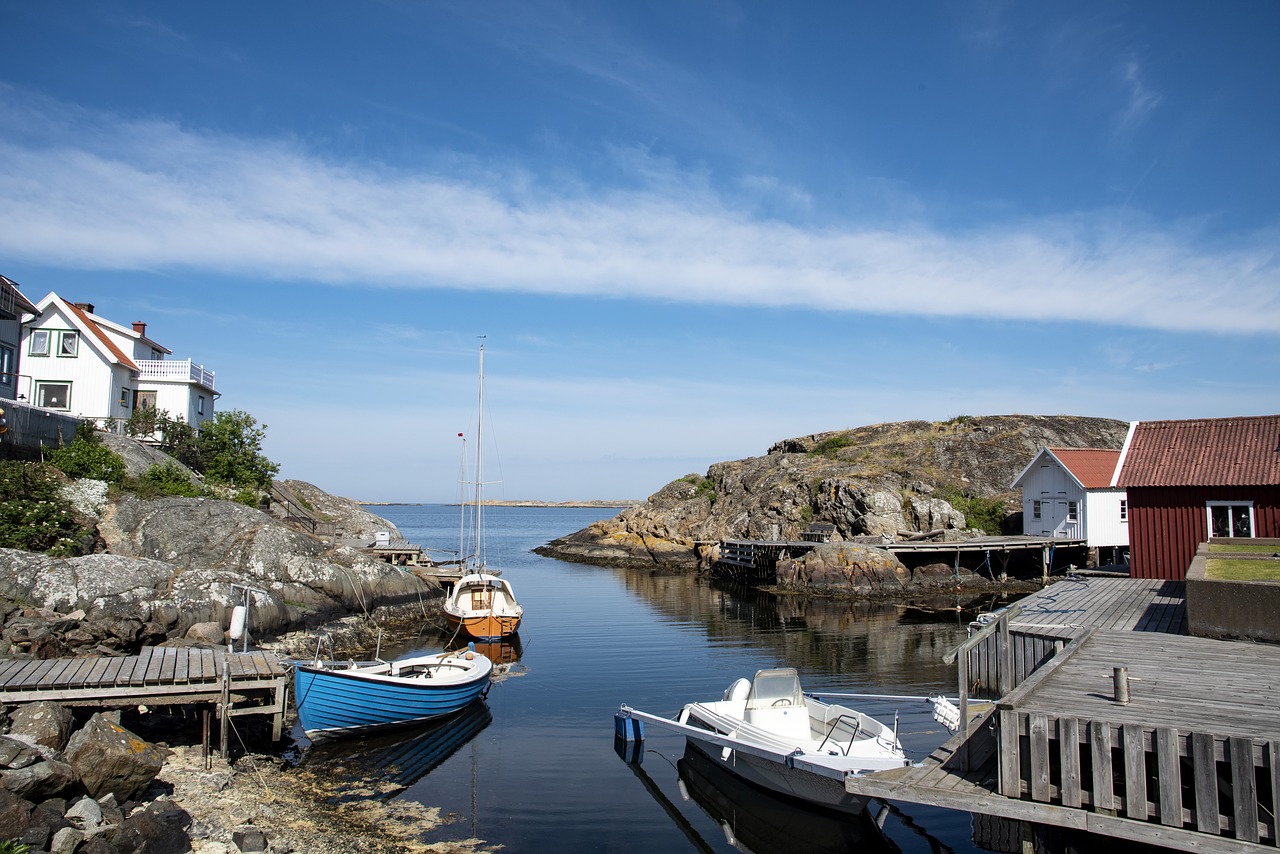 sea  coastal  boats free photo