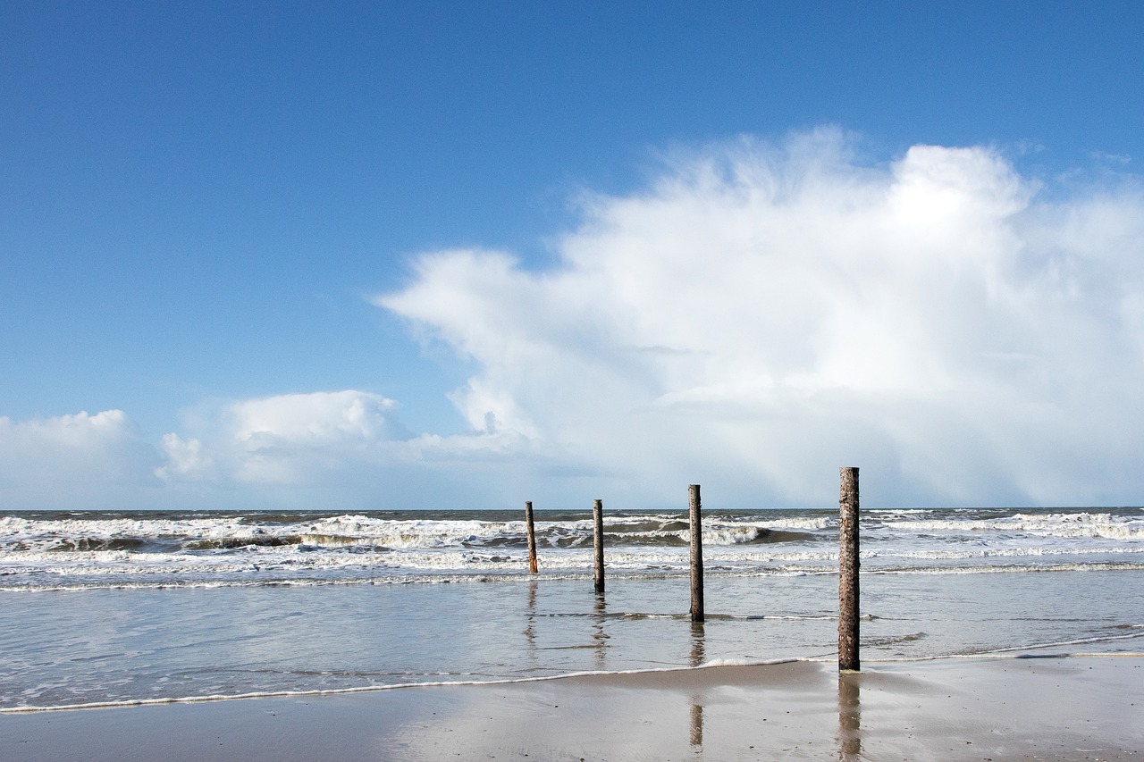 sea  sky  clouds free photo