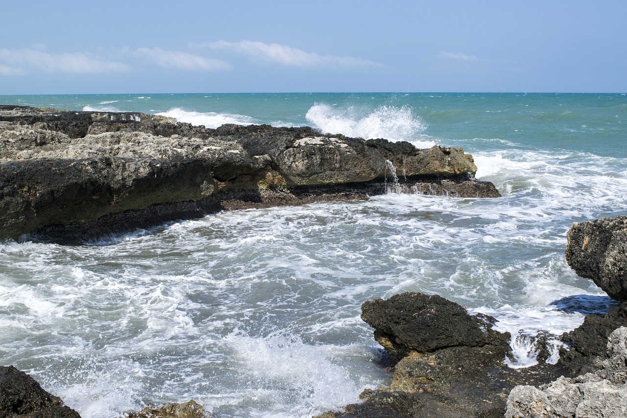 sea  rocks  cliffs free photo