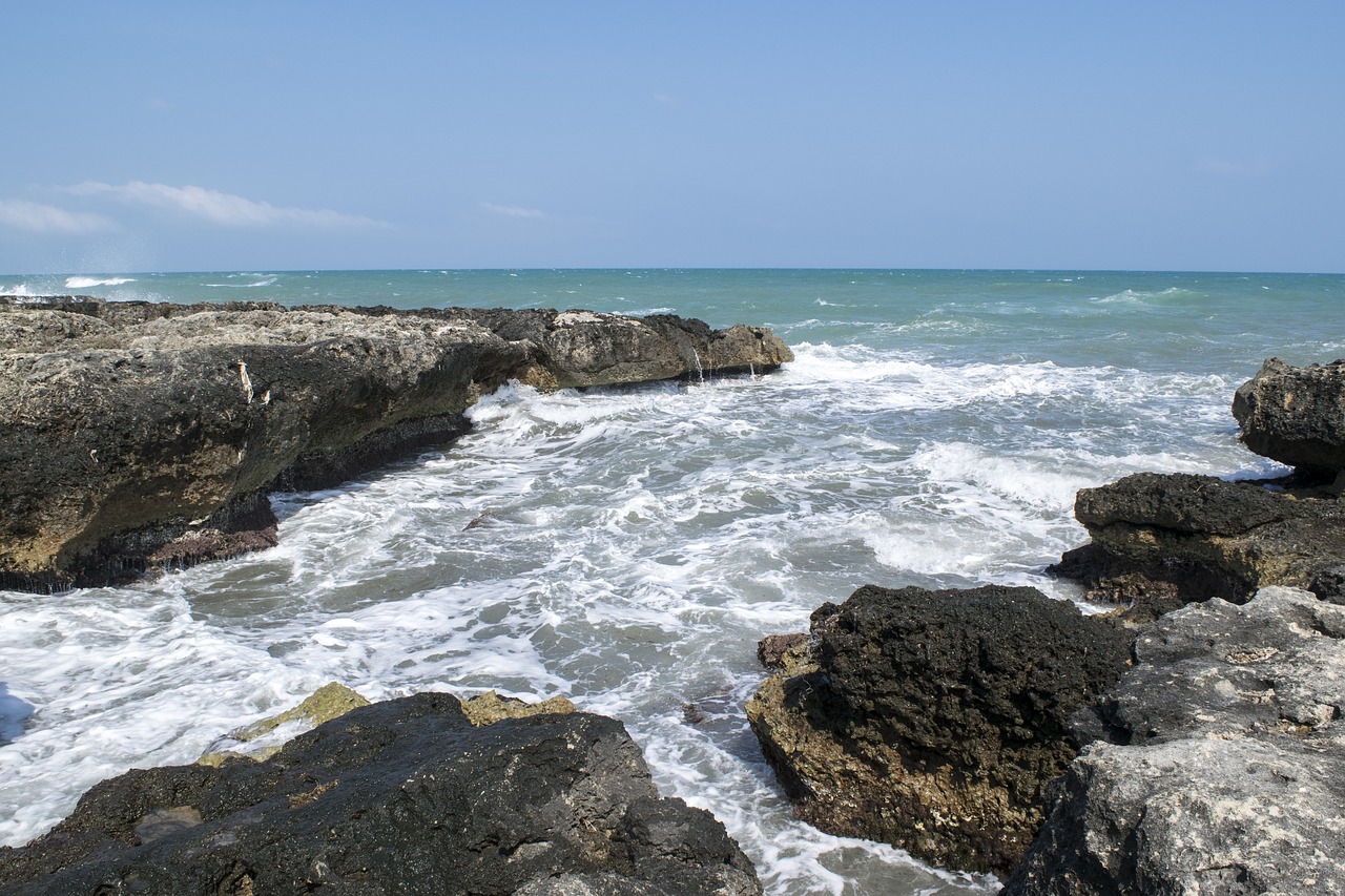 sea  rocks  cliffs free photo