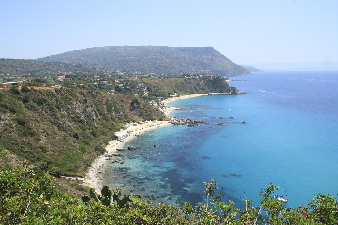 sea calabria italy free photo