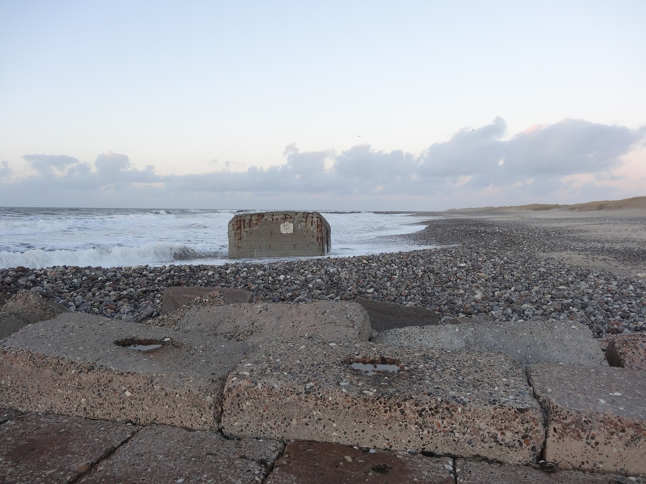 sea the north sea morning free photo