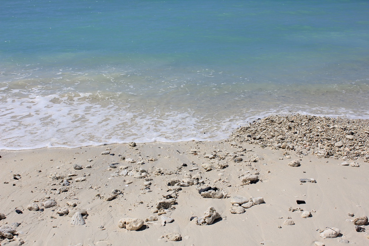 sea waves okinawa prefecture free photo