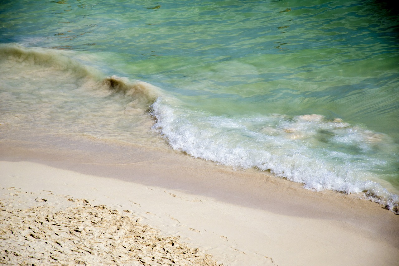 sea sand caribbean free photo