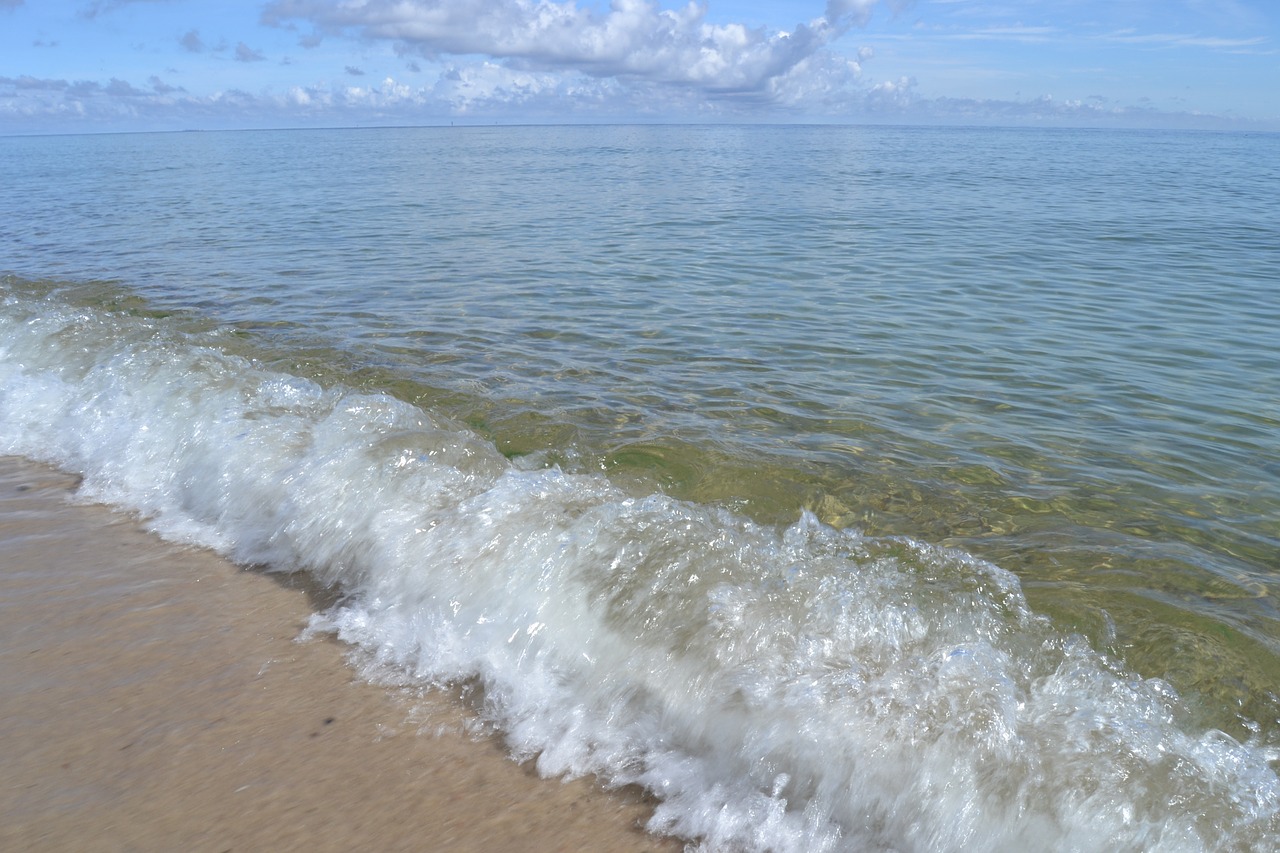 sea beach water free photo