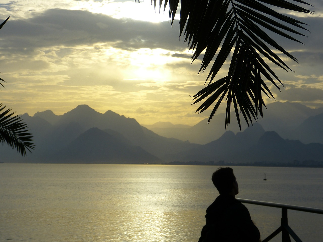 sea abendstimmung horizon free photo