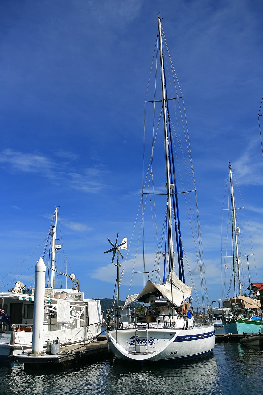 sea boat port free photo