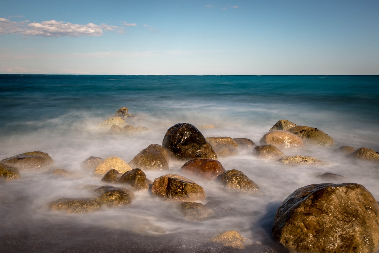 sea stones winds free photo