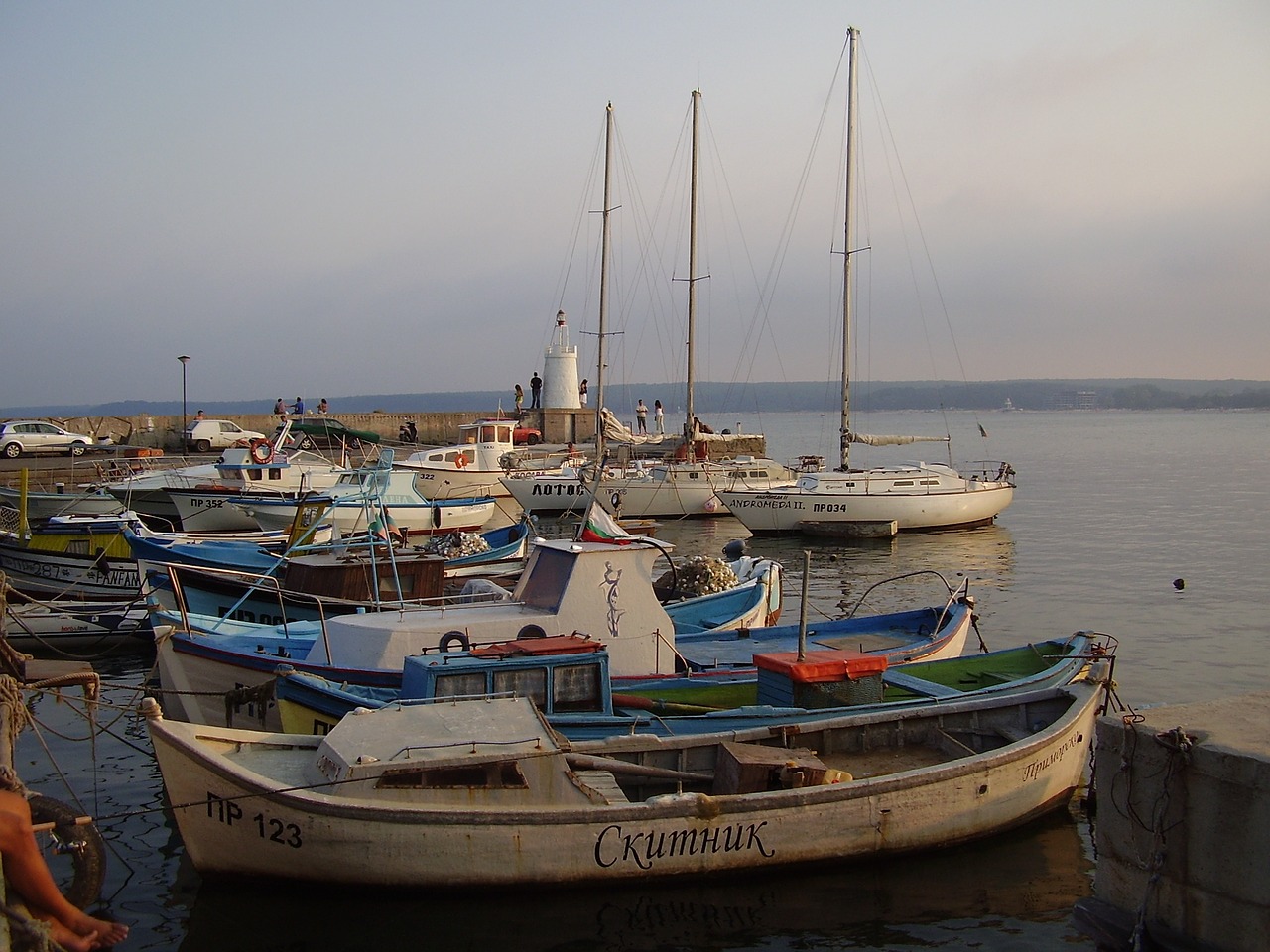 sea port bulgaria free photo