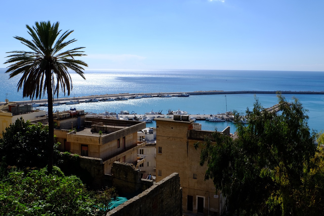 sea sciacca landscape free photo